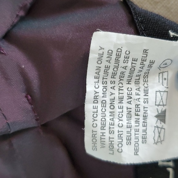 Lida Baday silk lined  plum dress size 8 with pockets & elastic waistband EUC - Picture 8 of 9